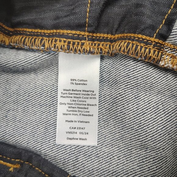 Talbots Flare Jeans Womens 10 Daphne Wash Denim - Picture 5 of 9